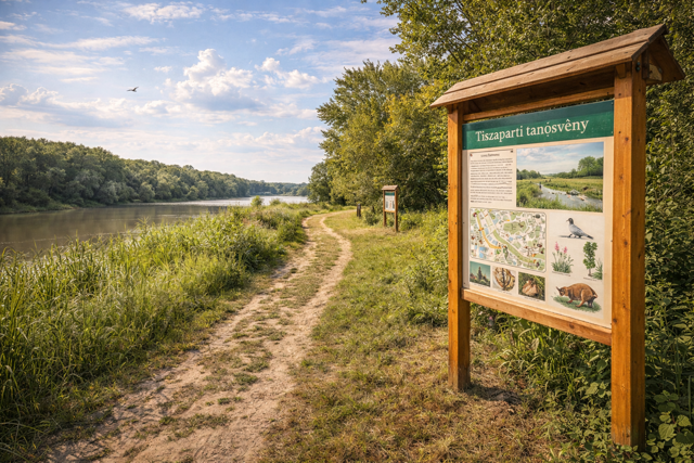 Tiszaparti tanösvény